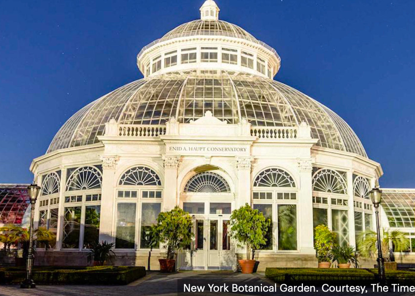 Conservatory at the New York Botanical Garden